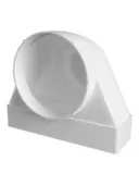 Соединительное колено 60x204/125 мм, Era