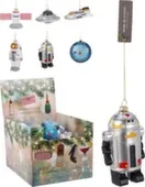 Декорация подвесная Космос, длина 9 см, в ассортименте, Koopman