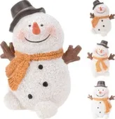 Статуэтка Cнеговик, 8x6,5x10 см, в ассортименте, Koopman