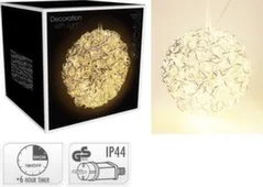 Светильник Шар, 200 led-ламп, диаметр 40 см, адаптер IP44, с таймером, Koopman