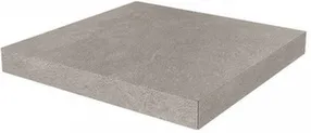 Ступень Про Стоун серый угловая клееная 33x33 см, Kerama Marazzi