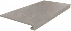 Ступень фронтальная клееная Про Стоун серый 33x60 см, Kerama Marazzi