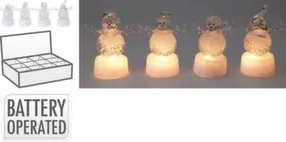 Статуэтка Рождественский персонаж, 7x5x9,3 см, с подсветкой, в ассортименте, Koopman