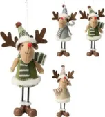 Декорация Олень, 13x11x21 см, в ассортименте, Koopman