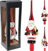 Декорация Верхушка на ёлку, стекло, длина 28 см, в ассортименте, Koopman