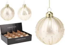 Ёлочное украшение Шар, стекло, диаметр 8 см, в ассортименте, Koopman