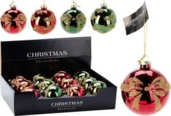 Ёлочное украшение Шар, диаметр 8 см, в ассортименте, Koopman