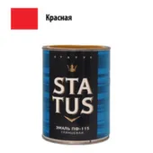 Эмаль ПФ-115 красная 0,8 кг, Status