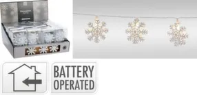 Гирлянда электрическая 10 led-ламп, длина 120 см, Koopman