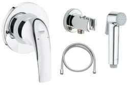 Смеситель с гигиеническим душем BauCurve, Grohe