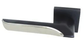 Ручка дверная AM407 MBK/CP Strong