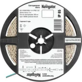 Светодиодная лента SMD5050 14,4Вт/м IP265 6000К 12В (бухта 5 м) Navigator