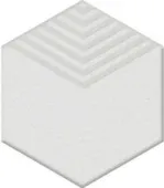 Вставка АГУСТА, декор, белый, 6x5,2 см, Kerama Marazzi