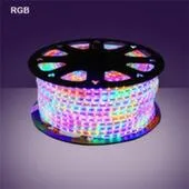 Светодиодная лента SMD3014 4,7Вт/м IP67 RGB 220В Заря