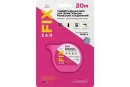 Уплотнительная нить, 20 м, бокс, блистер, Sanfix