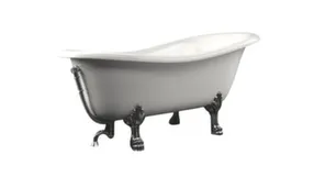 Ванна мраморная Фэм 167x78 см, Marrbaxx