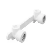 Водорозетка двойная на планке 20x1/2" ВР Jakko