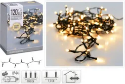 Светильник электрический Гирлянда, 120 LED-ламп, длина 9м, Koopman