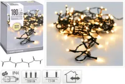 Светильник электрический Гирлянда, 180 LED-ламп, длина 13,5м, Koopman