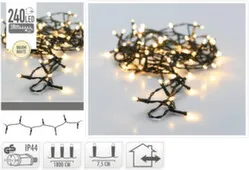 Светильник электрический Гирлянда, 240 LED-ламп, длина 18м, Koopman