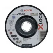 Круг шлифовальный по металлу для УШМ X-LOCK Ø125x6 мм, Bosch