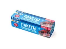 Пакеты с замком 8x20см 25шт, Paterra