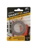 Монтажная лента сверхсильная SmartFix HEAVY, 1,5x150 см, прозрачная, W-con