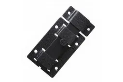 Задвижка накладная ЗЩ-029, 106x66 мм, плоский ригель L146 мм, черный, 1 шт, Tech-Krep