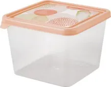 Контейнер для продуктов Pastel 0,75 л квадратный, Plast Team