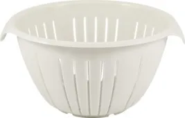 Дуршлаг с двумя ручками Stockholm молочный туман, Plast Team