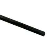 Молдинг внутренний Black Matte, черный матовый, 5 мм