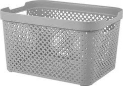 Корзина для хранения Stockholm, 15 л серый шторм, Plast Team
