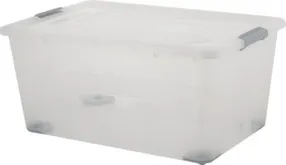 Ящик для хранения Bergen 40л натуральный, Plast Team