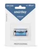 Литиевый элемент питания CR123A/1B, 1 шт, Smartbuy