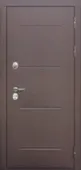 Дверь металлическая 11см ISOTERMA (медь) Темный кипарис Феррони Правое 860