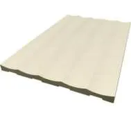 Панель МДФ 3D Breeze BR02 Кремовая 160x2750x9 мм