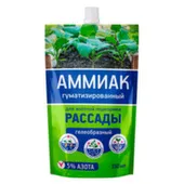 Удобрение Аммиак гуматизированный для рассады, 350 мл, БиоМастер