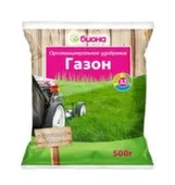 Удобрение органоминеральное Газон, 500 г, Биона