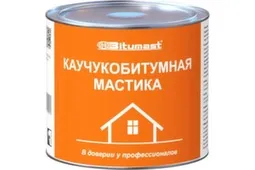 Мастика каучукобитумная 2 л / 1,8 кг, Bitumast