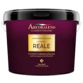 Краска суперстойкая для фасадов и интерьеров Arcobaleno Reale база С 2,7 л