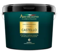 Эмаль ультрастойкая для фасадов и интерьеров Arcobaleno Castello база С 2,7 л