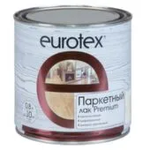 Лак Eurotex Premium паркетный полуматовый 0,8