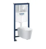 Комплект GROHE Инсталляция 38772001 с подвесным унитазом VILONTY Joy