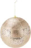 Ёлочное украшение Шар, диаметр 15 см, бежевый, Koopman