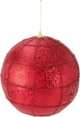 Ёлочное украшение Шар, диаметр 15 см, красный, Koopman