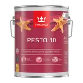 Эмаль алкидная EURO PESTO 10, база A, матовая, 2,7 л, Tikkurila