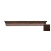 Капитель классик ПВХ DeLuxe каштан (1110x62x22 mm) (8)