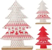 Декорация Ель, 15x3,5x21 см, в ассортименте, Koopman