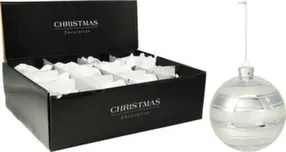 Ёлочное украшение Шар, стекло, диаметр 10 см, Koopman