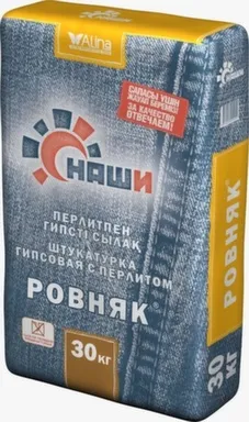 Штукатурка Ровняк гипсовая универсальная 30 кг, Наши в интернет-магазине Akvilon.kz